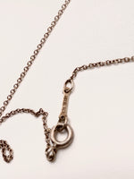Tiffany & Co 925 Silver Paloma Picasso X Kiss Small Size Pendant Necklace