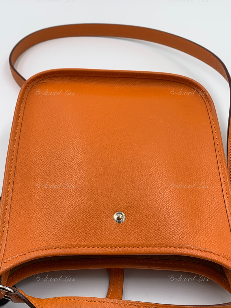 Hermès Epsom Evelyne TPM 16 - Orange Crossbody Bags, Handbags - HER557084