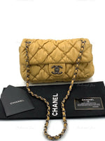 Sold-CHANEL Bubble Quilted Seasonal Flap Bag