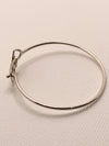 Sold-Tiffany & Co Silver 925 Open Triple Heart Bangle