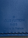 LOUIS VUITTON Blue Luggage Tag with poignet- Large Size