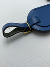 LOUIS VUITTON Blue Luggage Tag with poignet- Large Size