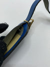 LOUIS VUITTON Blue Luggage Tag with poignet- Large Size