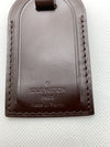 Sold-LOUIS VUITTON Brown Luggage Tag - Large Size