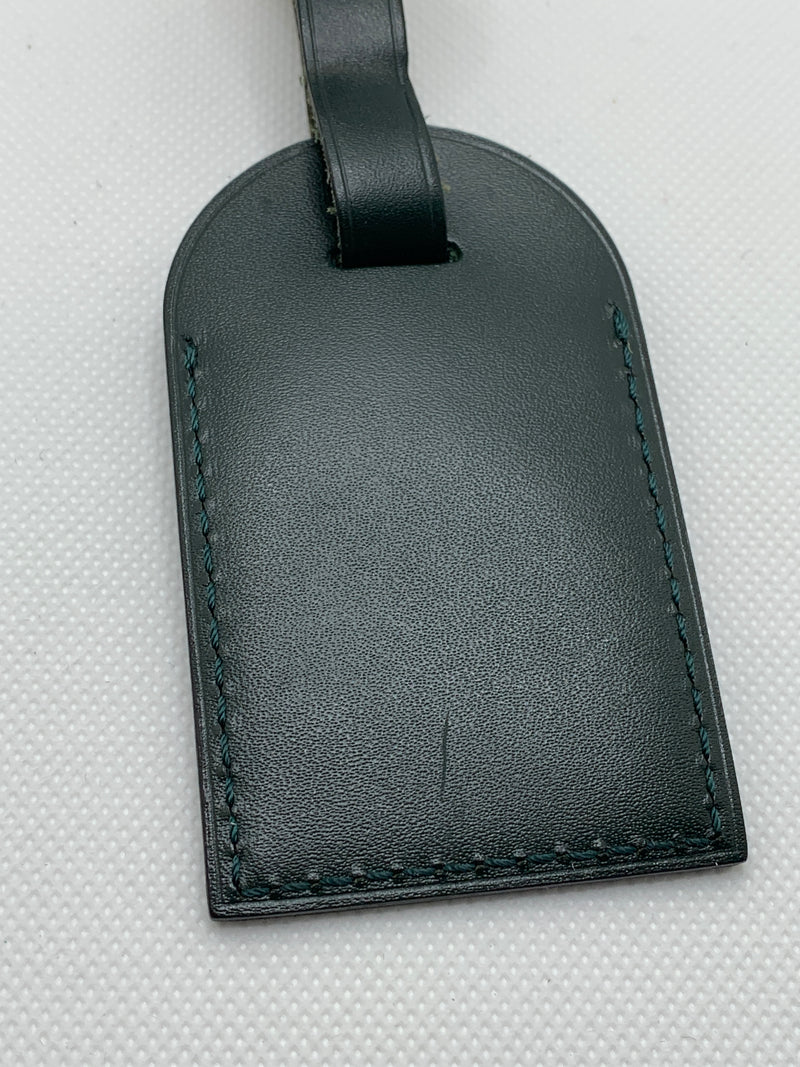 LOUIS VUITTON Dark Green Luggage Tag - Large Size