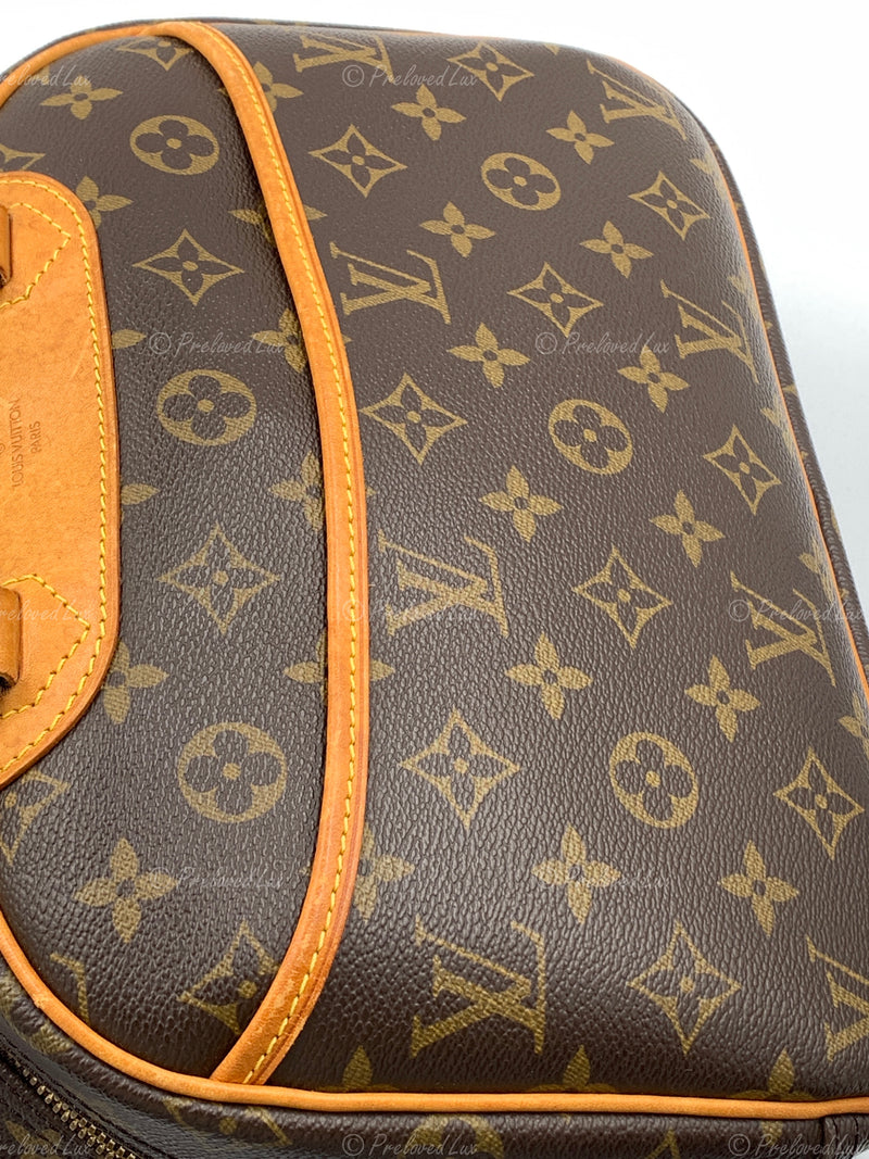 Louis Vuitton Monogram Canvas Trouville. Made in France. DC: MI0014. With  certificate of authenticity from ENTRUPY.