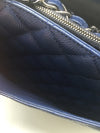 Sold-CHANEL Caviar Quilted Grand Shopping Tote Blue GST