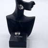 Sold-CHANEL Vintage 925 Silver Clip-on Earrings