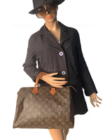 LOUIS VUITTON Monogram Canvas Speedy 35 Bag