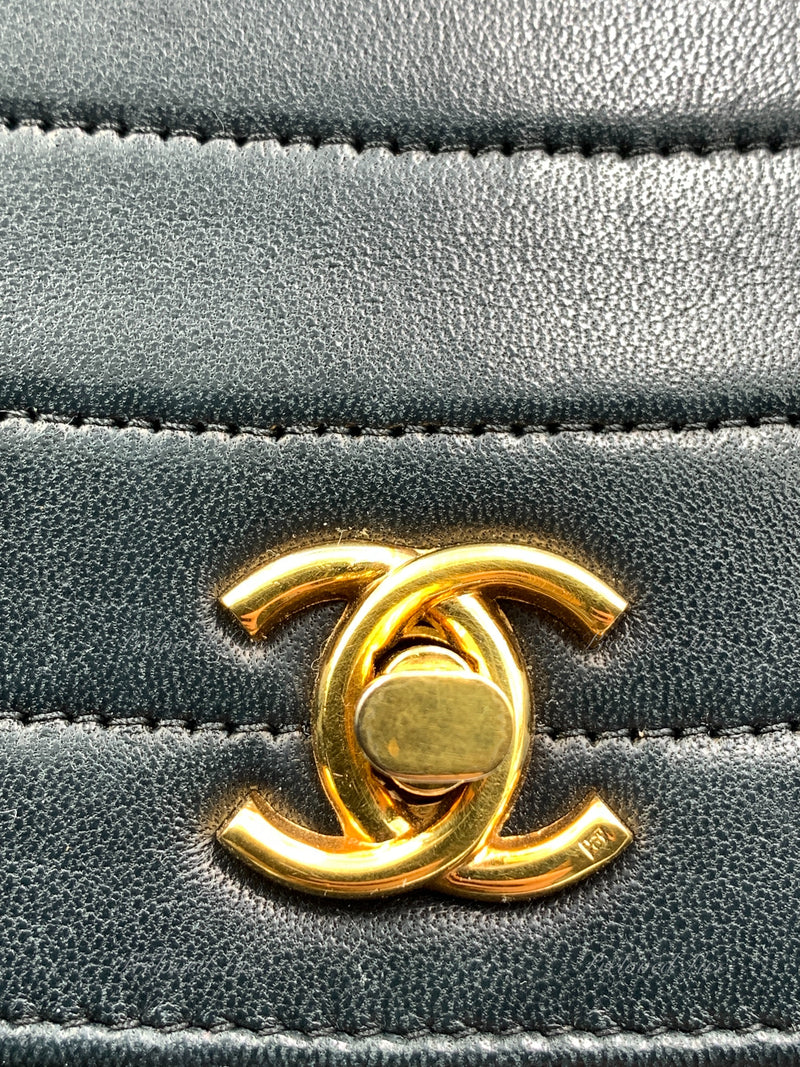 chanel vintage half moon bag