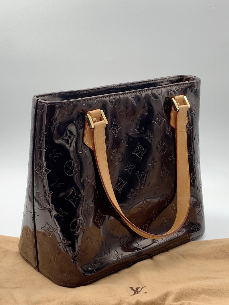 Sold-LOUIS VUITTON Monogram Vernis Houston Black – Preloved Lux