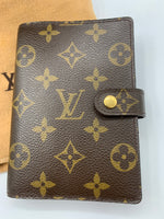 Sold-LOUIS VUITTON Monogram Canvas Small Ring Agenda