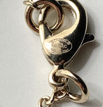 Sold-CHANEL CC Logo Double Heart Adjustable Necklace in Gold Hardware