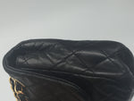 Sold-CHANEL Cruise Charm Double Chain Flap Bag Black