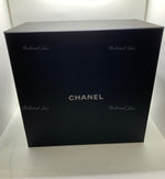 Sold-CHANEL Black Caviar Vanity Cosmetic Bag in Gold Hardware