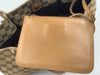 GUCCI GG Monogram Brown Shoulder Bag with Small Pouch