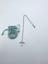 Sold-Tiffany & Co 925 Silver Elsa Peretti Infinity Cross Pendant Necklace