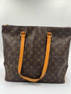 Sold-LOUIS VUITTON Monogram Cabas Mezzo Tote Bag