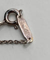 Tiffany & Co 925 Silver Atlas Collection Bar Necklace