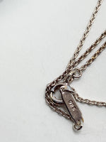 Tiffany & Co 925 Silver Atlas Collection Bar Necklace