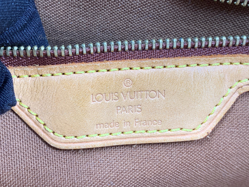 Sold-LOUIS VUITTON Monogram Cabas Mezzo Tote Bag
