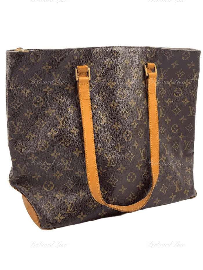 Sold-LOUIS VUITTON Monogram Cabas Mezzo Tote Bag