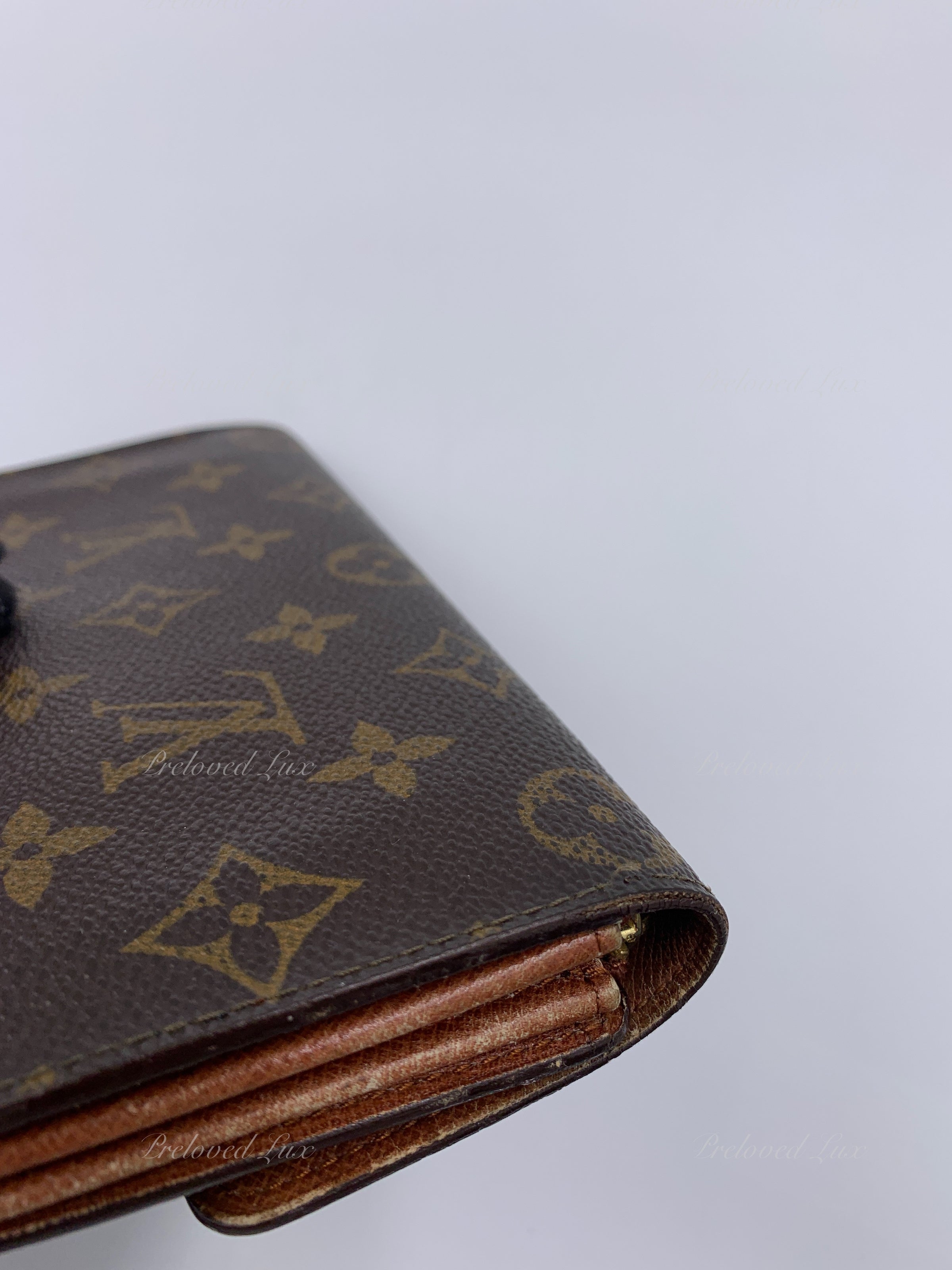 Jeanne Wallet, Used & Preloved Louis Vuitton Wallets, LXR Canada, Brown