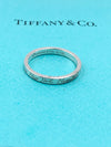 Sold-Tiffany & Co 925 Silver 727 Fifth Ave Address Ring Size 8.5