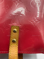 Sold-LOUIS VUITTON Monogram Vernis Reade PM Red/Pink