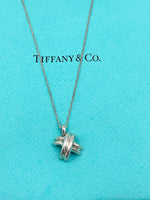 Tiffany & Co 925 Silver Cross Necklace