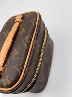 LOUIS VUITTON Monogram Nano Nice Cosmetic Vanity Top Handle Bag