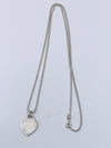 Tiffany & Co 925 Silver Return to Tiffany Heart Tag Long Necklace