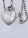 Tiffany & Co 925 Silver Return to Tiffany Heart Tag Long Necklace