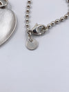 Sold-Tiffany & Co 925 Silver Return to Tiffany Heart Tag Long Necklace