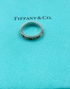 Tiffany & Co 925 Silver Atlas Narrow Ring Size 7.5