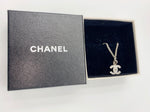 Sold-CHANEL CC Rhinestones Necklace