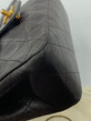 Sold-CHANEL Classic Lambskin Double Chain Double Small Flap Bag black/gold (1)