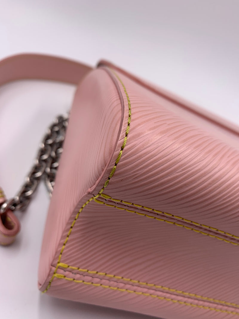 LOUIS VUITTON Epi Twist MM Pink Shoulder Bag Crossbody Bag- Preowned Luxury - Preloved Lux Canada