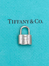 Sold-Tiffany & Co 925 Silver 1837 Lock Pendant