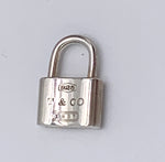 Sold-Tiffany & Co 925 Silver 1837 Lock Pendant