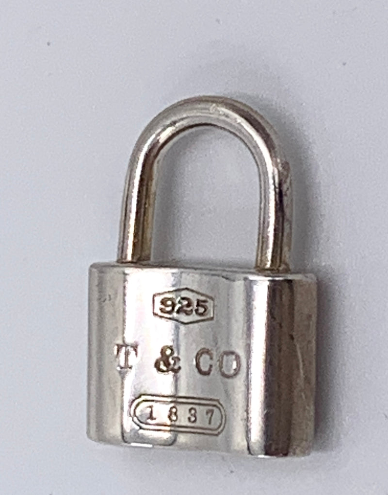 Tiffany & Co 925 Silver 1837 Lock Pendant