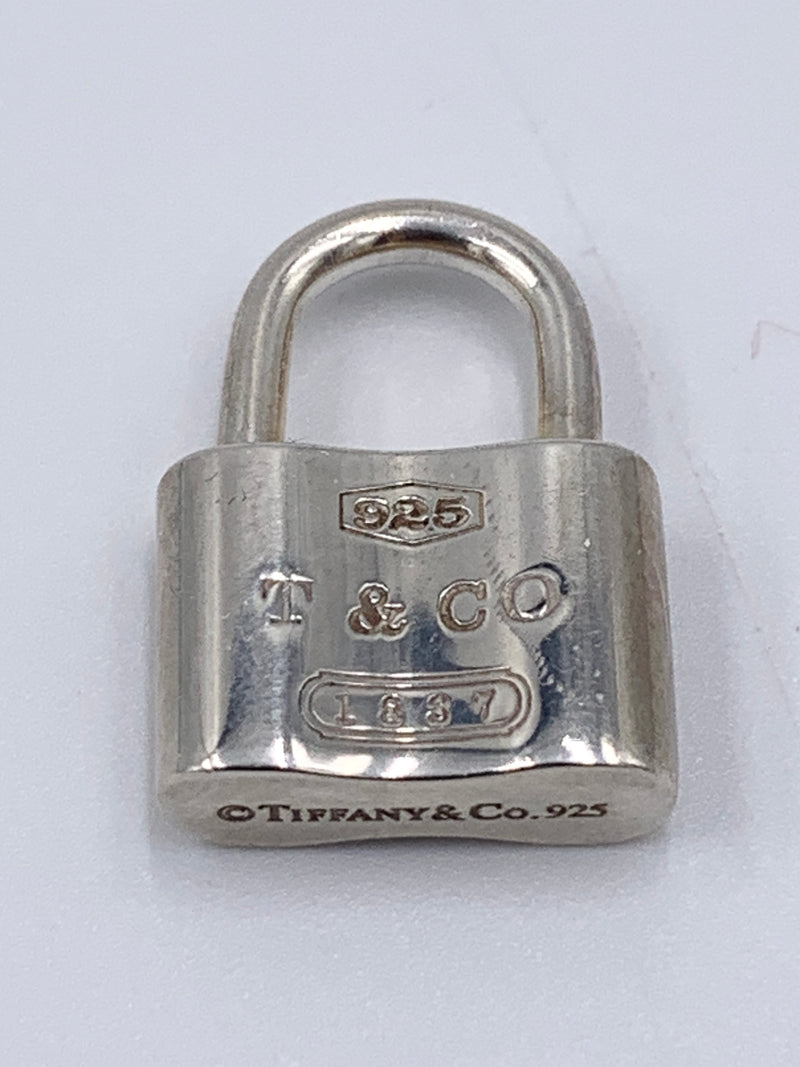 Sold-Tiffany & Co 925 Silver 1837 Lock Pendant