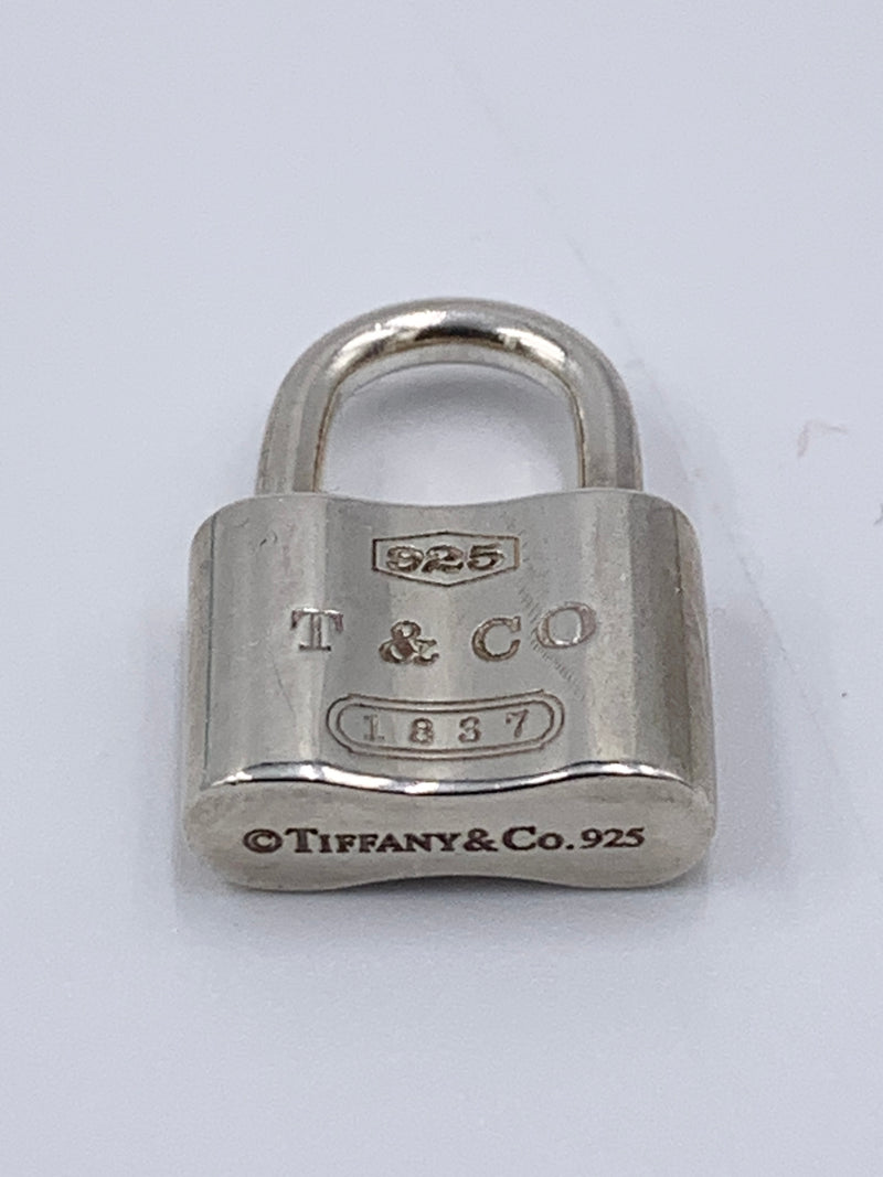 Sold-Tiffany & Co 925 Silver 1837 Lock Pendant