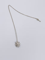 Tiffany & Co Silver 925 Paloma Picasso Daisy Flower Pendant Necklace