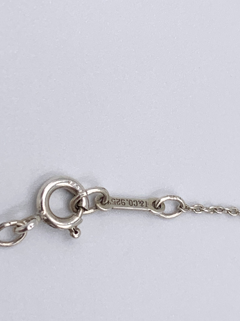 Sold-Tiffany & Co Silver 925 Paloma Picasso Daisy Flower Pendant Necklace