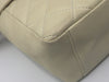 CHANEL Caviar Quilted Petite Shopping Tote Ivory PST