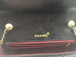 Sold-CHANEL Diana Single Chain Single Flap Bag Black/gold