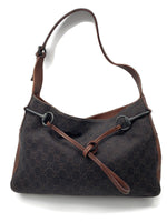 GUCCI GG Black/Brown Shoulder Bag