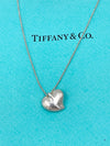 Tiffany & Co Elsa Peretti Solid Full Heart Pendant Necklace