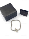 Sold-Gucci 925 Sterling Silver Bead Bracelet